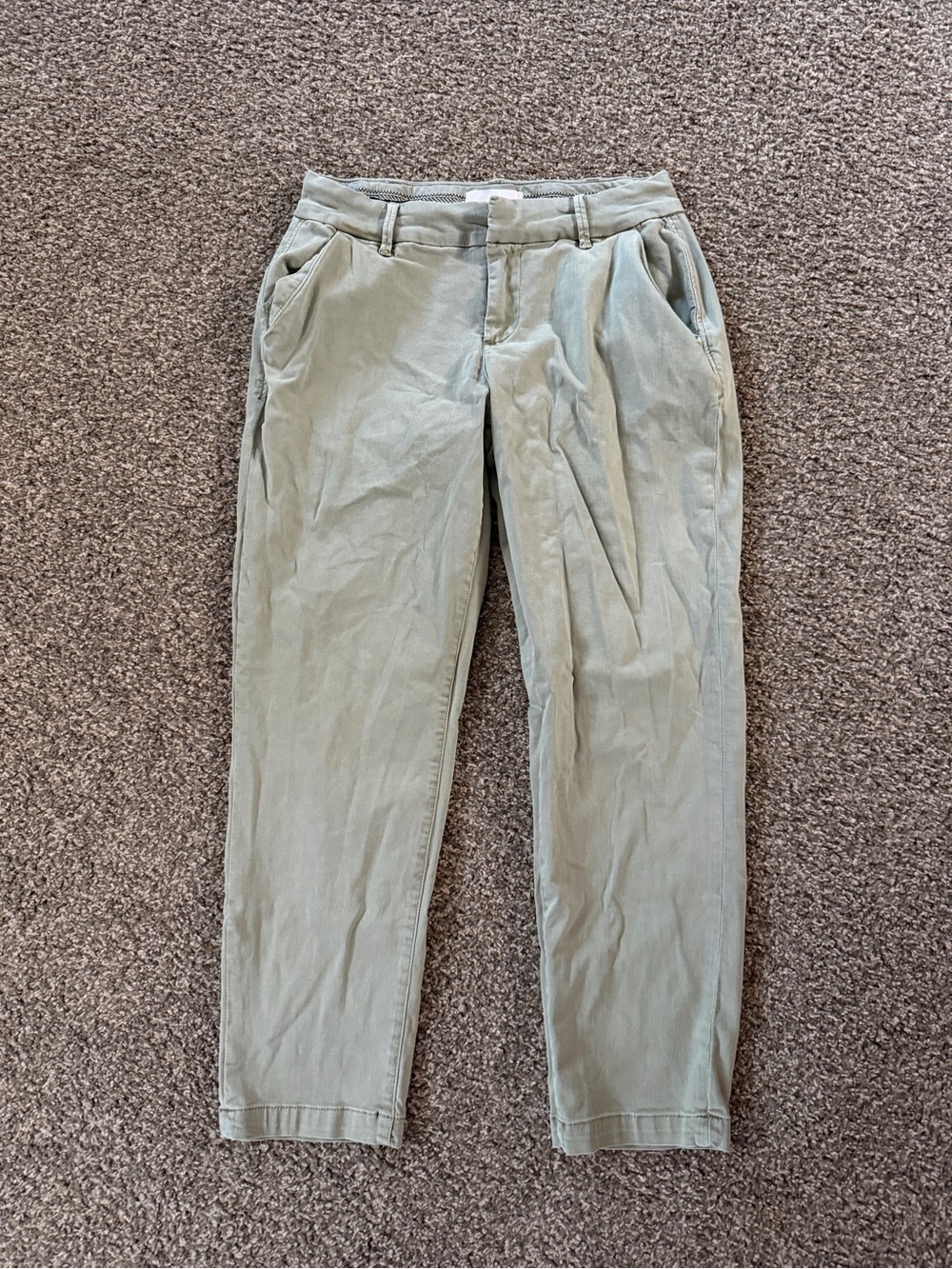 Women’s Dear John, size 28, Casual Chino Pants in Light Sage Green